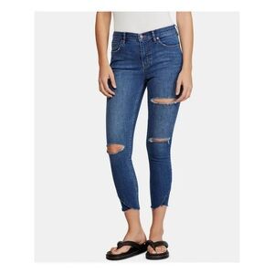 Free People | We The Free Sunny Mid-Rise Distressed Ankle Skinny Jeans